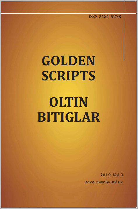 					View Vol. 3 No. 3 (2019): Oltin bitiglar — Golden scripts
				